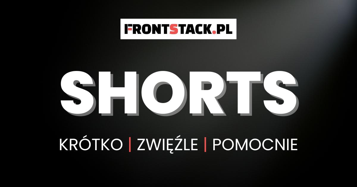 Frontend u yteczne informacje